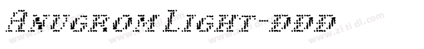 Anugrom Light字体转换 Anugrom Light字体转换